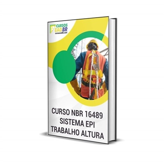 Curso NBR 16489 - Sistema EPI Trabalho Altura | EAD | Presencial | Online | Ao vivo | 160992