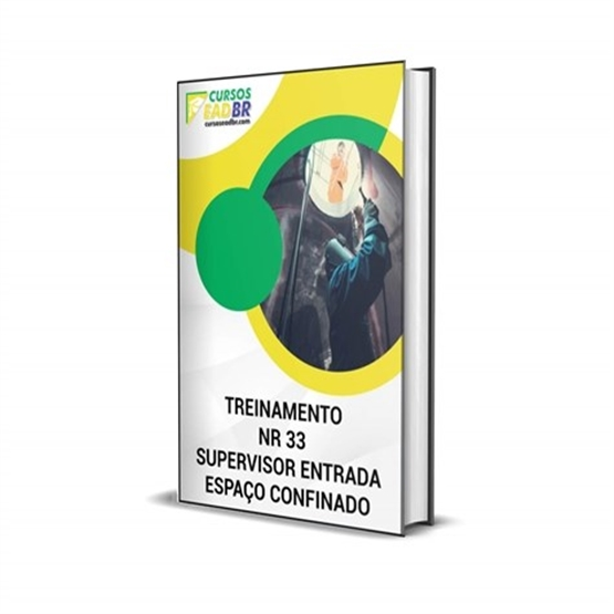 Treinamento NR 33 Supervisor Entrada Espaço Confinado | 10854