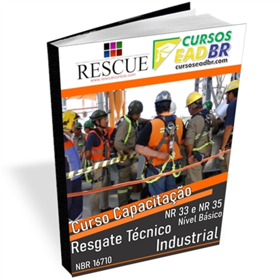 Curso Resgate Técnico Industrial NR 33 e NR 35 – Nível Básico | EAD | Ao Vivo | Presencial | Online | 143531